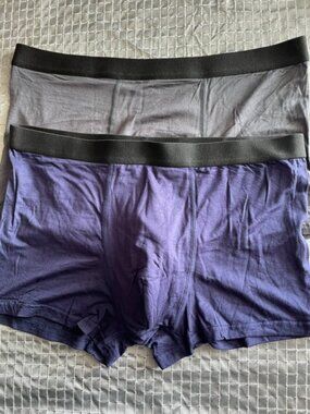 Set of 2 boxer briefs NEW size Large soft fabric